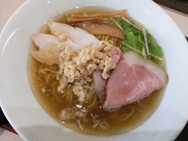 「中華そば(ちぢれ玉子麺)」@らーめん つけ麺 けのひの写真