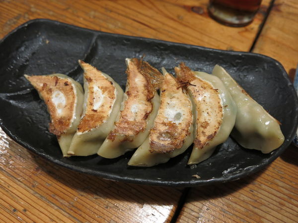 「夢餃子(6個)：380円」@武藤製麺所の写真