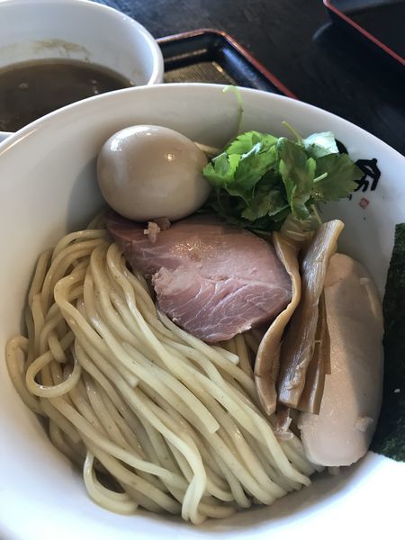 「味玉つけめん」@中華そば 田家 本店の写真