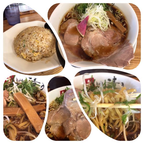 「【限定】極上醤油ラーメン900円＋チャーハン」@和dining 清乃 堂山店の写真