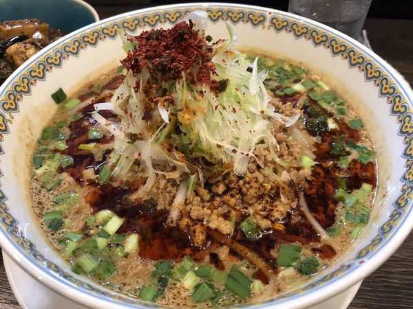 「汁あり担々麺＋小麻婆丼」@雲林坊 秋葉原店の写真