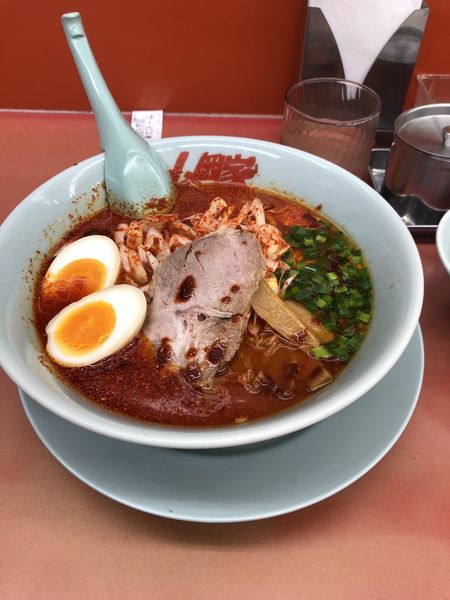 「地獄のウルトラ激辛ラーメン」@ラーメン山岡家 熊谷店の写真