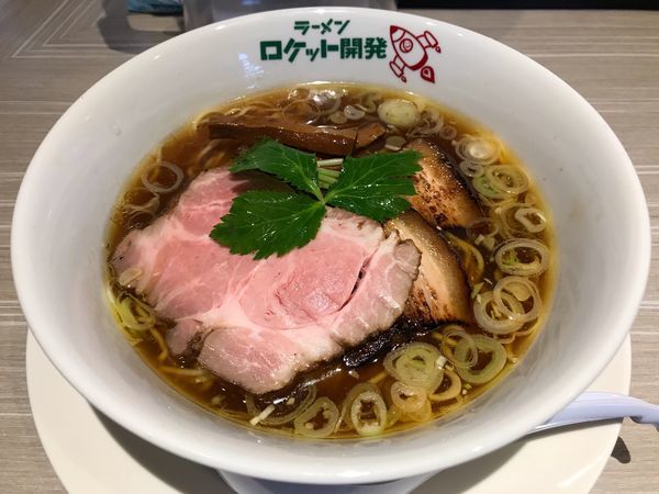 「中華そば 750円」@ラーメン ロケット開発の写真