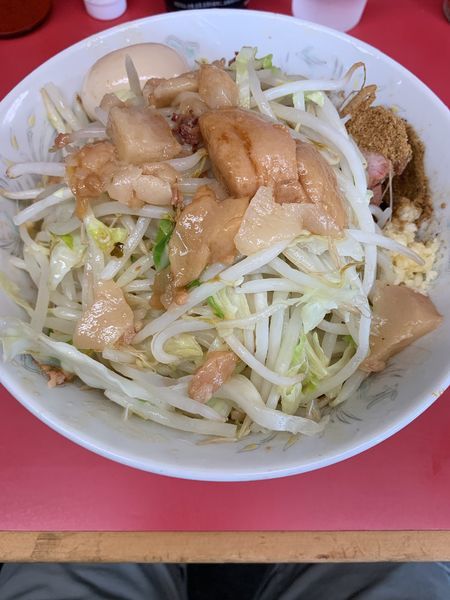 「汁なし」@ラーメン二郎 環七一之江店の写真