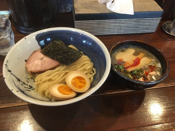 「カラニボつけ麺」@らー麺 山さわの写真