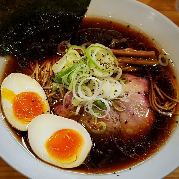 「【限定】ブラック ８３０円」@中華蕎麦 みうらの写真