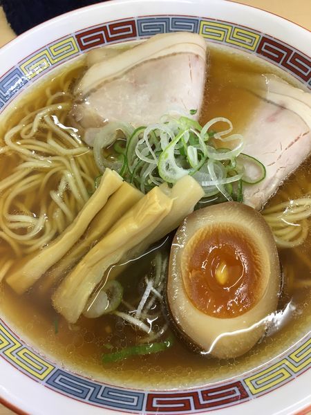 「煮干しラーメン薄口醤油」@煮干鰮らーめん 圓の写真