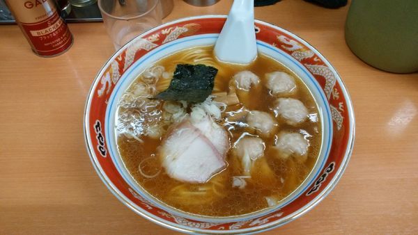 「ワンタンメン¥1090-」@支那ソバ かづ屋の写真