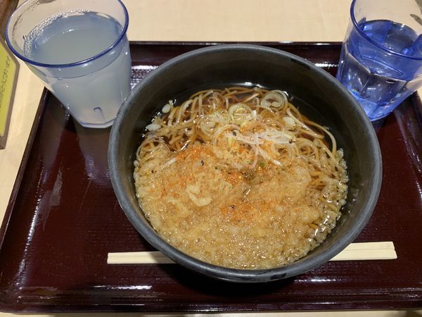 「門前そば 390円」@立喰いそば酒処 つきじ亭の写真