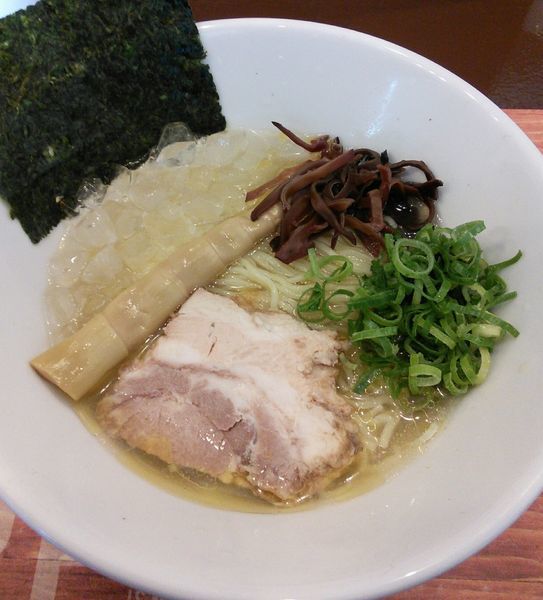 「【限定】冷やしらぁめん(塩)　８８０円」@麺s慶の写真