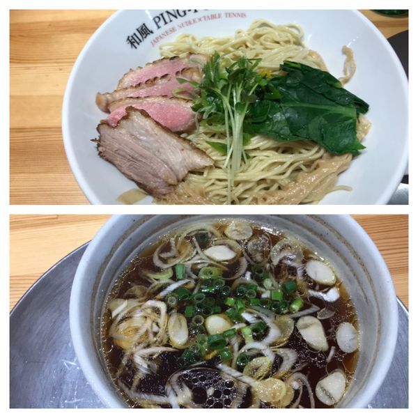 「鴨'on清湯つけ麺」@和風ピンポン竹末の写真