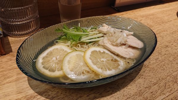 「レモン冷めん800円(込)」@広島ラーメン たかひろの写真
