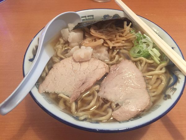 「中華そば（小盛） 650円」@ケンチャンラーメン 山形の写真