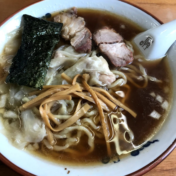 「ワンタンメン　550円」@精養軒の写真