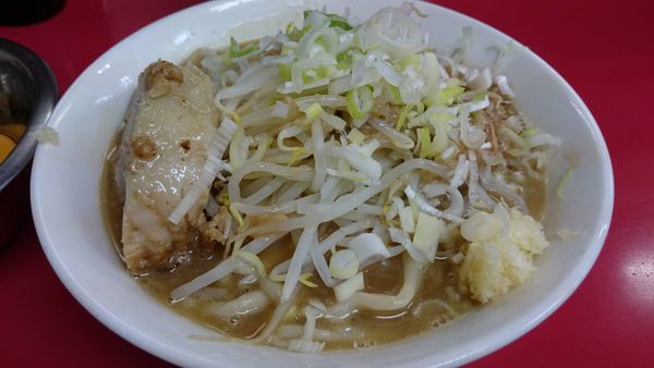 「ラーメン大盛り、スキヤキ」@ラーメン一心の写真