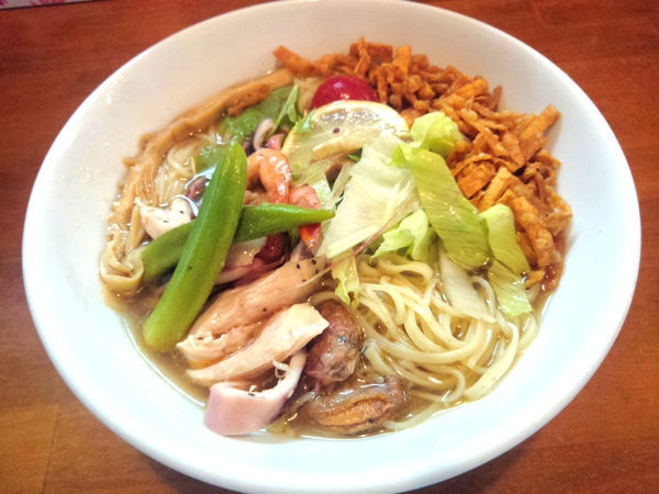 「【限定】魚介出汁の冷しラーメン ￥900」@自家製麺ラーメンKの写真