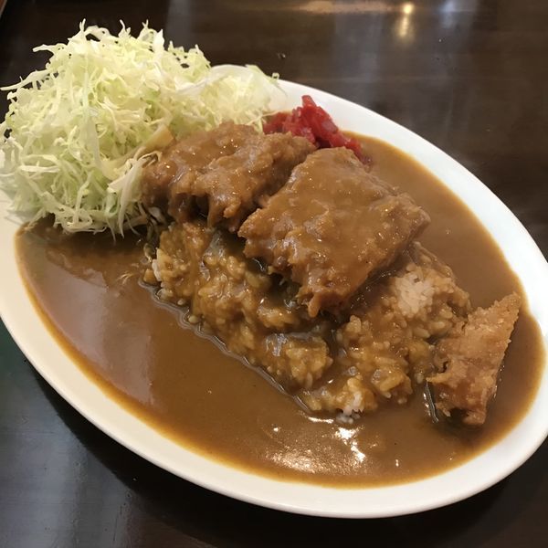 「カツカレー（￥800）」@キッチン すみっこの写真