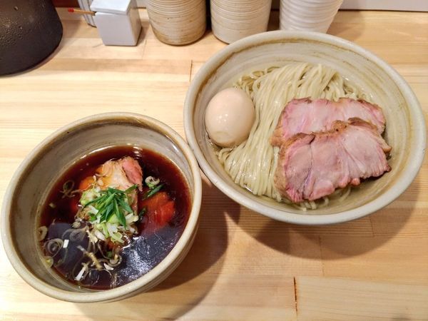 「特製 鰹昆布出汁醤油つけ麺」@迂直の写真