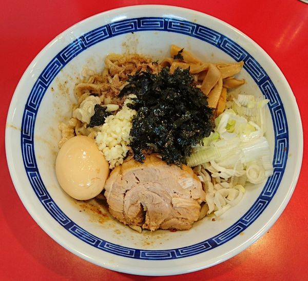 「たれそば(ニンニク・アブラ・味玉)」@ジャンプの写真