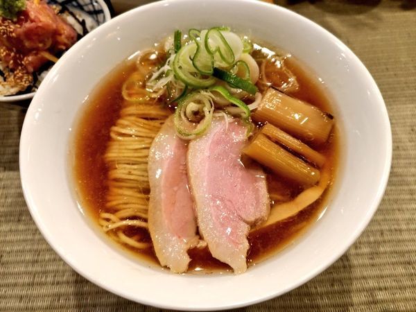 「鴨らぁめん」@らーめん 鴨to葱の写真