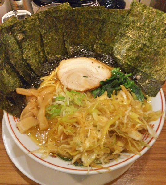 「ねぎラーメン海苔増し」@横浜らぁめん 桜花  西口本店の写真
