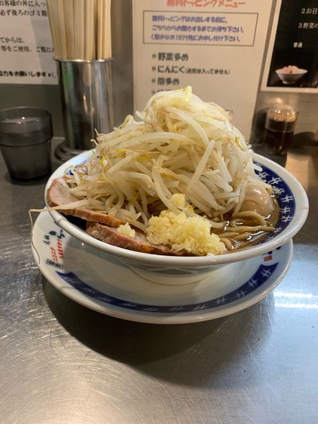 「小 味玉 豚」@ラーメン大 下高井戸店の写真