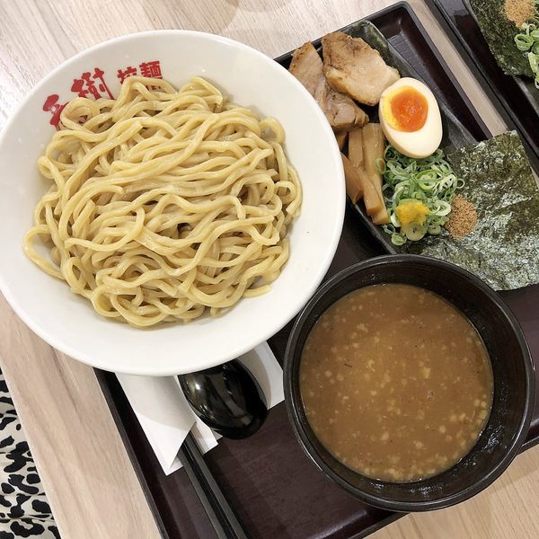 「濃厚魚介豚骨つけ麺　￥５００（クーポン）」@えび豚骨拉麺 春樹 南砂町スナモ店の写真