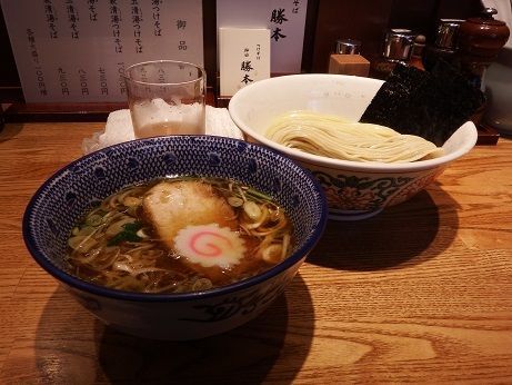 「清湯つけそば」@つけそば 神田勝本の写真