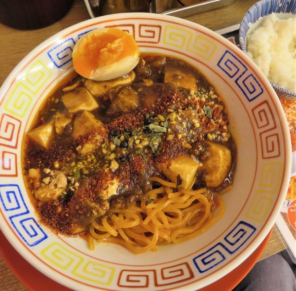 「麻婆咖哩麺（900円）」@スパイス食堂 サワキチ 東京築地店の写真