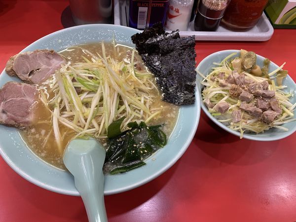 「かいざんラーメンセット」@かいざん 西船橋店の写真