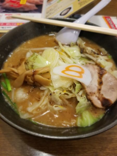 「野菜こく旨らーめん」@8番らーめん 高岡熊野店の写真