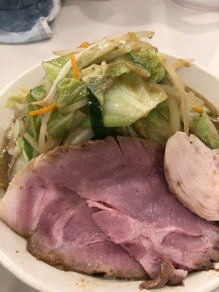 「濃菜麺800円ジロベジ100円野菜大盛スタンプクーポン0円」@濃菜麺 井の庄 荻窪店の写真