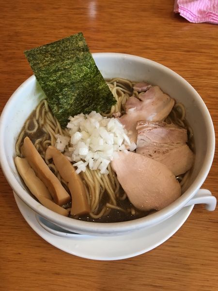 「煮干そば（中）」@煮干そば とみ田の写真