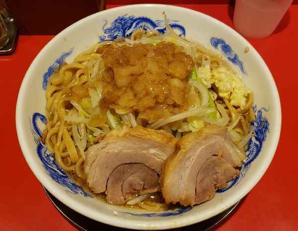 「ラーメン大 豚マシ1枚」@ジャンクガレッジ 白岡店の写真