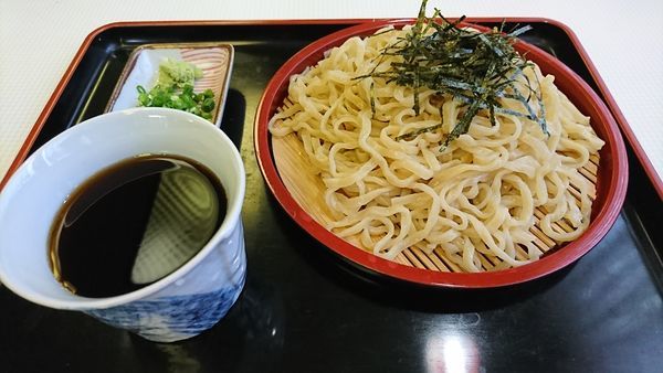 「里いも麺のざる中華　７００円」@冨士屋食堂の写真