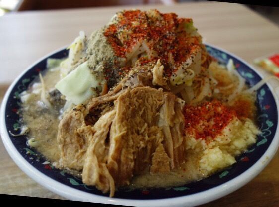 「ニボジロー¥780麺増しニンニクヤサイアブラ」@凌駕IDEA イオンモール松本店の写真