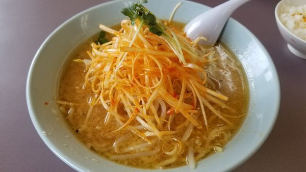 「ねぎみそラーメン」@くるまやラーメン 松本筑摩店の写真