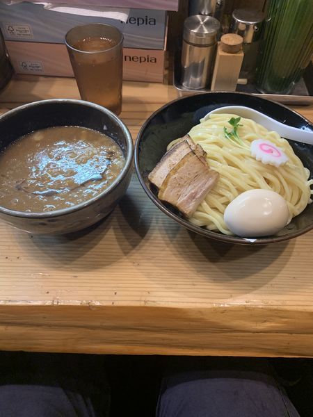 「特製つけ麺」@銀座 朧月の写真