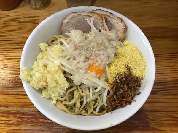 「小汁なし」@ラーメン神豚 横須賀中央店の写真