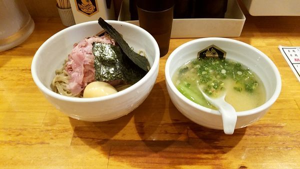 「特製つけ麺」@真鯛らーめん 麺魚の写真