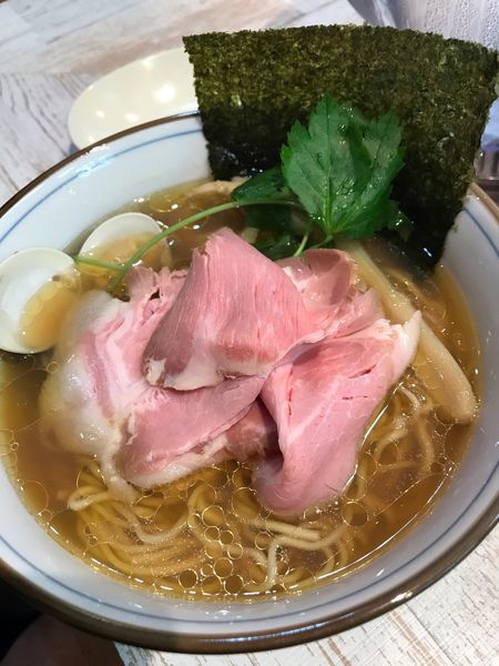 「蛤そば880円」@中華そば 四つ葉の写真