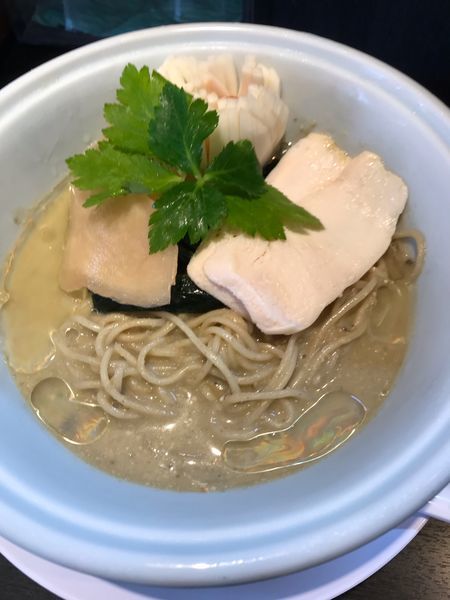 「牡蠣の冷たい味噌らーめん」@らーめん 三極志の写真