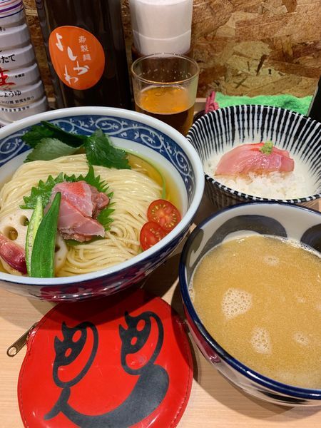 「金目鯛のつけそば」@寿製麺 よしかわ 西台駅前店の写真