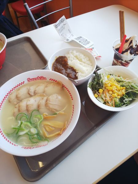 「肉入ラーメン」@スガキヤ イオンタウン太閤店の写真