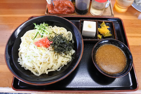 「【夏季限定】冷やしつけ麺￥８５０」@手打ちらーめん ぎおんの写真
