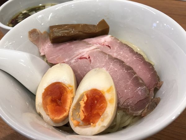 「特製つけ麺」@らぁ麺 時は麺なりの写真