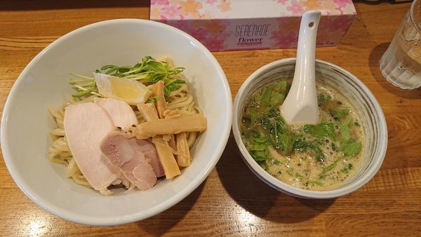 「令和元年・8・14鶏白湯つけ麺(900円)」@麺酒処 鳥志の写真