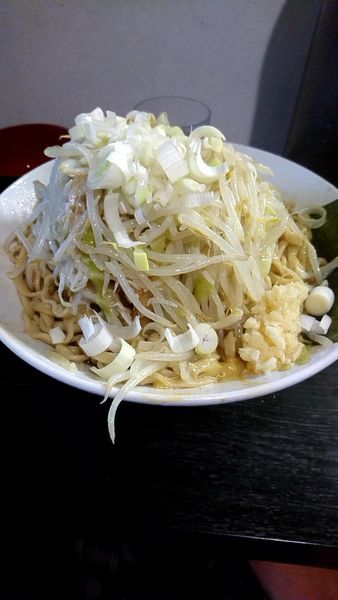 「限定アブラソバ　chaos　950円　大盛100円　全増し」@豚星。の写真