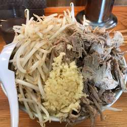 ラーメン 肉ダブル 野菜ニンニク増し