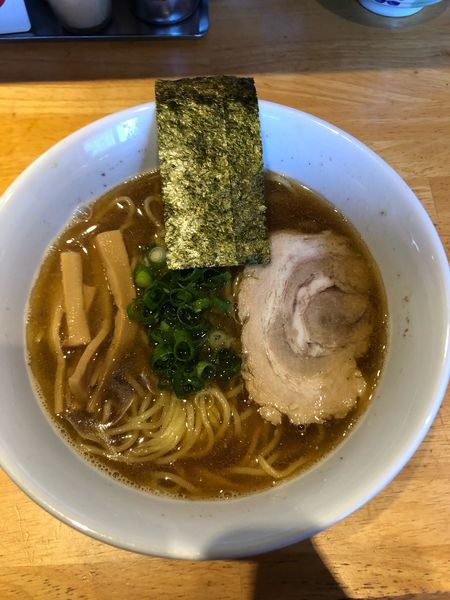 「煮干しラーメン」@さかなやらーめんの写真